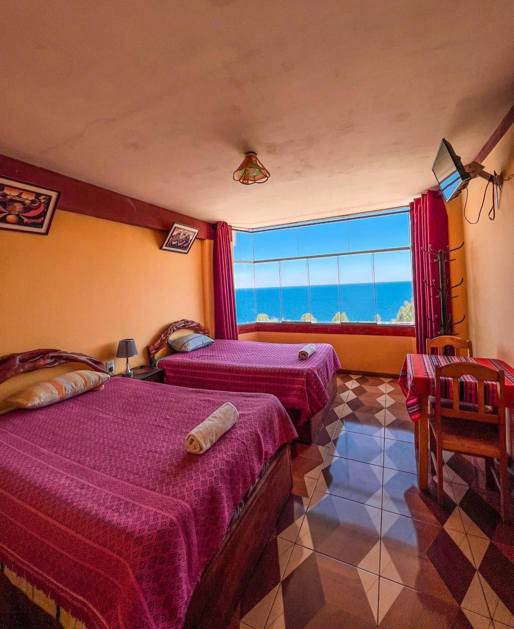 Hostal Sol Y Lago Copacabana  Eksteriør bilde