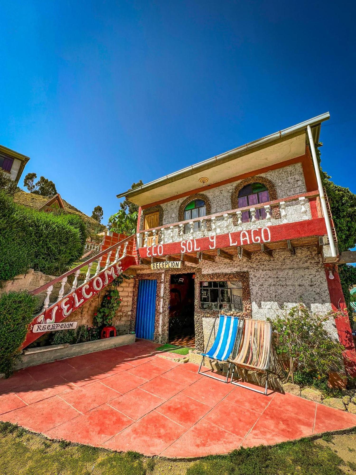 Hostal Sol Y Lago Copacabana  Eksteriør bilde