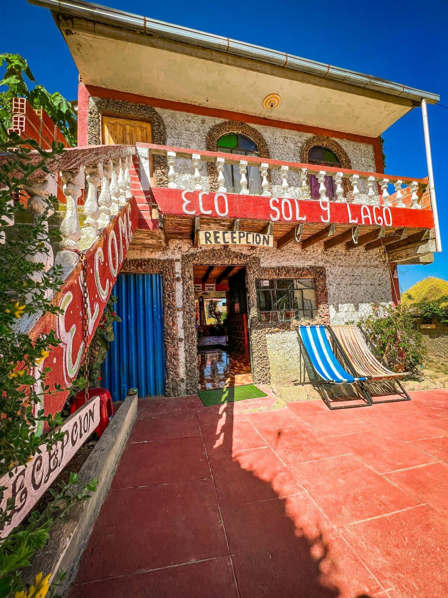Hostal Sol Y Lago Copacabana  Eksteriør bilde